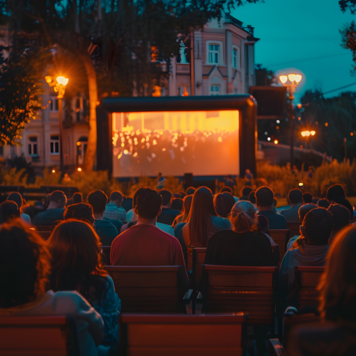 Cinema in Public Spaces: Outdoor Screenings and Community Experiences